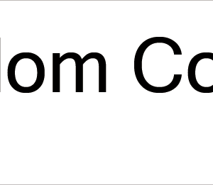 Random Colonic Bx - 40 x 12, PAPER, Black print on White Label, 800 per roll