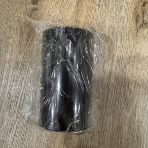 B110A/110/4C 110mm x 450metres thermal printer wax resin ribbon black, CSO (CARBON SIDE OUT) 25.7mm core