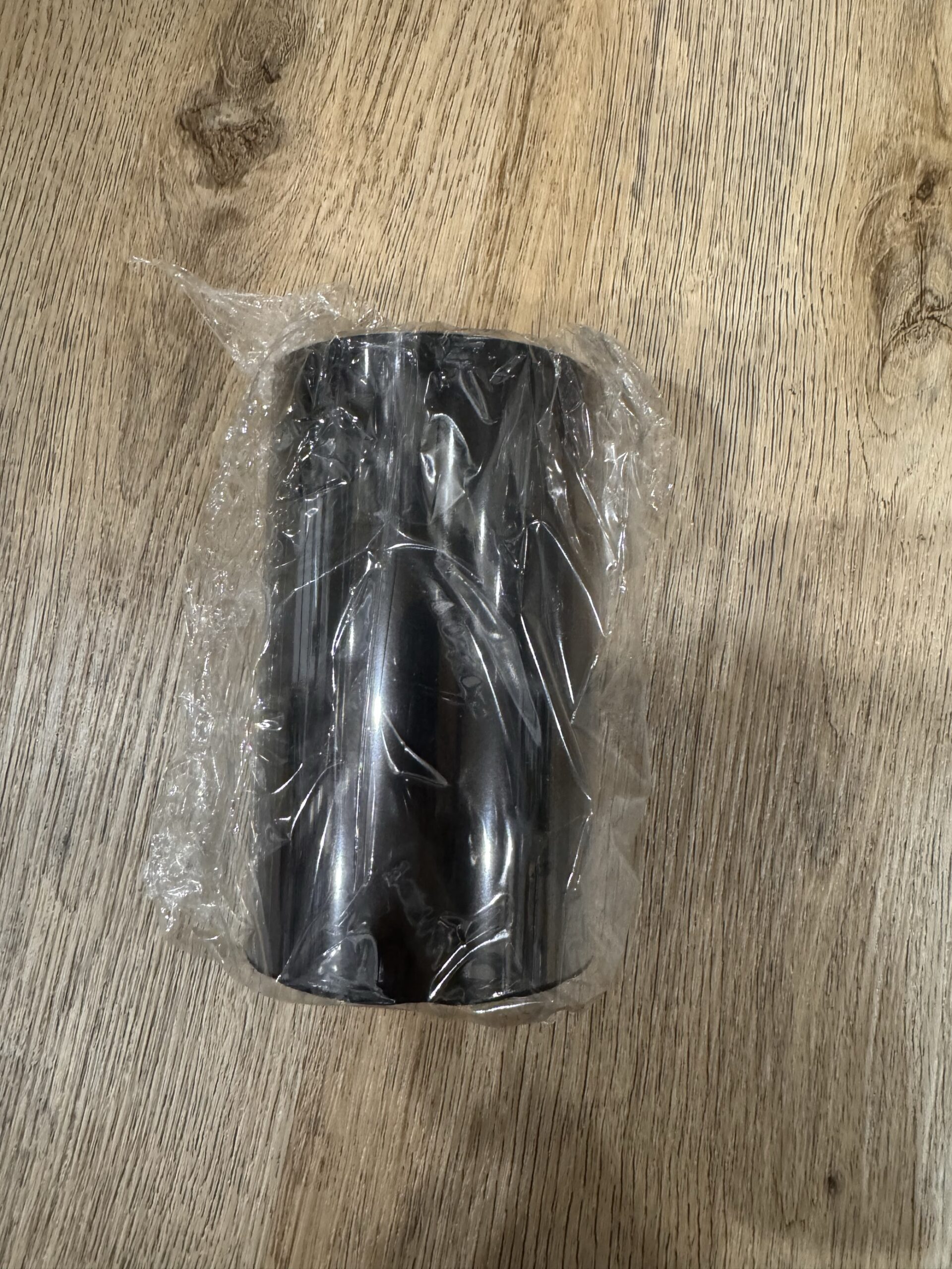 B110A/110/4C 110mm x 450metres thermal printer wax resin ribbon black, CSO (CARBON SIDE OUT) 25.7mm core