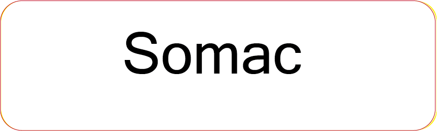 Somac- 40 x 12, PAPER, Black print on White Label, 800 per roll