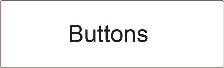 Buttons - 40 x 12, PAPER, Black print on White Label, 800 per roll