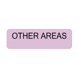 OTHER AREAS, 40 x 12, PAPER, Black print on Violet Label, 800 per roll