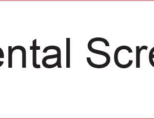 Dental Screw- 40 x 12, PAPER, Black print on White Label, 800 per roll