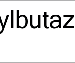 Phenylbutazone- 40 x 12, PAPER, Black print on White Label, 800 PER ROLL