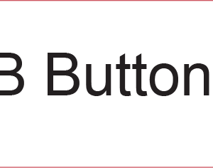 DB Buttons - 40 x 12, PAPER, Black print on White Label, 800 per roll