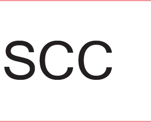 SCC - 40 x 12, PAPER, Black print on White Label, 800 per roll