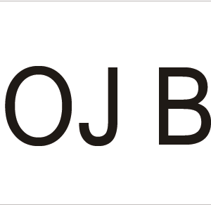 COJ Bx - 40 x 12, PAPER, Black print on White Label, 800 per roll