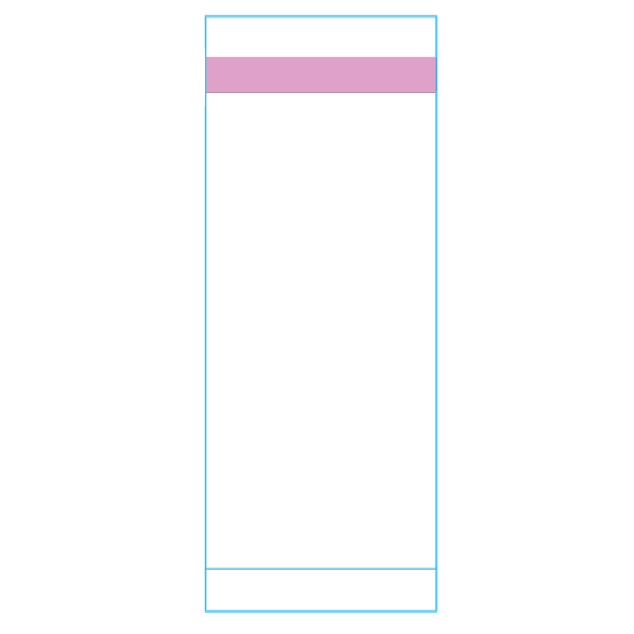 72 x 35 Printed white Piggy Back label with STEAM INDICATOR ON LEFT, overprinted (Brown when steamed) 25mm Core - perforated between labels, 1,500 per roll - (Slit on right hand side)