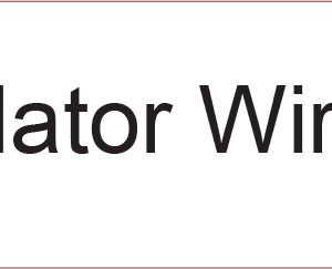 Dilator Wire - 40 x 12, PAPER, Black print on White Label, 800 per roll