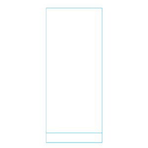 PLAIN WHITE PIGGY BACK LABEL - 72 x 35mm with a 5mm gap, perforated between Labels - on rolls - 25mm Core 1,500 per roll