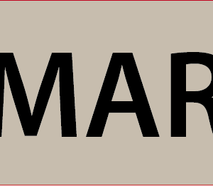MAR - 40 x 12, PAPER, Black print on Grey Label, 800 per roll