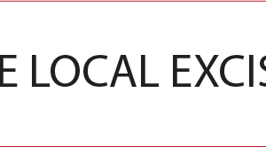 WIDE LOCAL EXCISION - 40 x 12, PAPER, Black print on White Label, 800 per roll