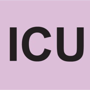 ICU, 27 x 36, PAPER, Black print on Violet label, 400 per roll