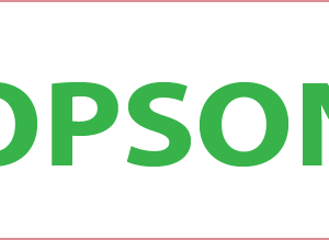 COPSON - GREEN PRINT ON WHITE, 70 X 20MM, 1000/ROLL