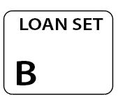 LOAN SET B - White label 400 per roll 55X42mm