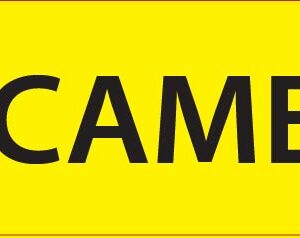 4K CAMERA- 40 x 12, polypropylene, Black print on Yellow  label, 800 per roll