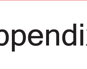 Appendix -  40 x 12, PAPER, Black print on White Label, 800 per roll