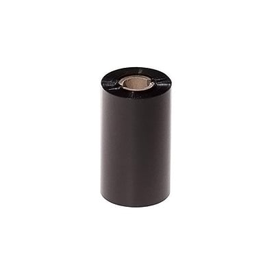 B110A/80/300 80mm x 300 M THERMAL wax resin PRINTER RIBBON CSO BLACK 25.7MM CORE