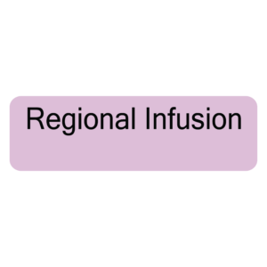 Regional Infusion, 40 x 12, PAPER, Black print on Violet Label, 800 per roll