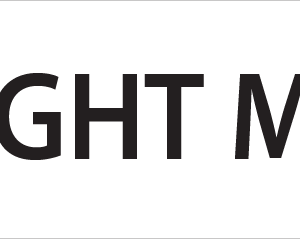 RIGHT MID - 40 x 12, PAPER, Black print on White Label, 800 per roll