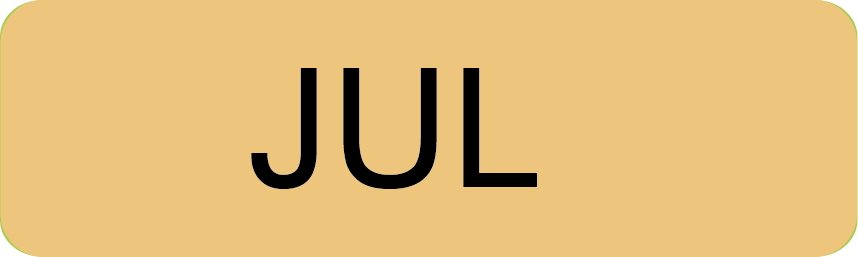 JUL- 40 x 12, PAPER, Black print on Salmon label, 800 per roll