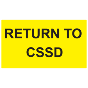 RETURN TO CSSD FL YELLOW 500/ROLL