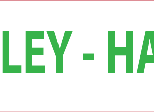 EARDLEY - HARRIS - GREEN PRINT ON WHITE, 70 X 20MM, 1000/ROLL