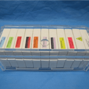 PERSPEX DISPENSER HOLDS 10 BOXES OF LABELS