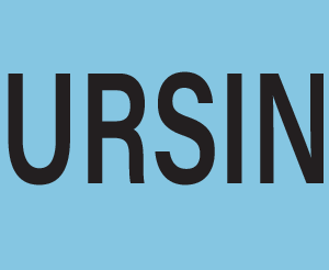 NURSING - 40 x 12, PAPER, Black print on Blue Label, 800 per roll