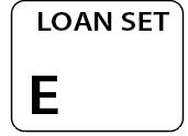 LOAN SET E - White label 400 per roll 55X42mm