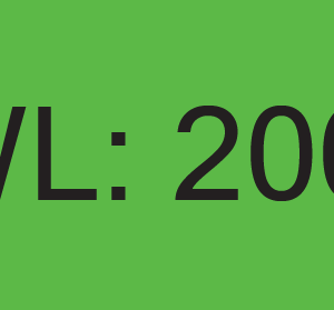SWL : 200kg - 70 x 25, PAPER, Black print on Fluoro Green Label, 500 per roll