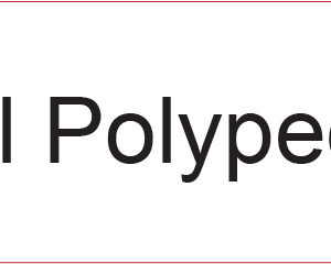 Rectal Polypectomy - 40 x 12, PAPER, Black print on White Label, 800 per roll