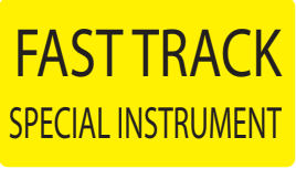 FAST TRACK - Special Instrument Black on fluoro yellow, 500 per roll