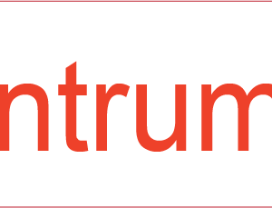 Antrum 2 - 40 x 12, PAPER, Red print on White Label, 800 per roll