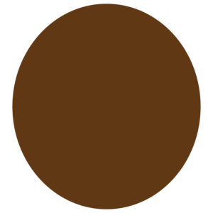 BROWN LABEL DOTS, 1200 label p/roll