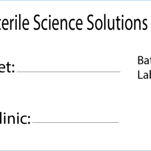Sterile Science Solutions Ltd 50x35 ME80PB 500 p/roll - No indicator