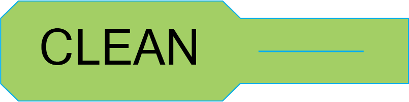 T/GREEN01 CLEAN - 60 x 240mm, GREEN POLY, 500 tags per roll matte finish
