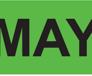 MAY- 40 x 12, PAPER, Black print on Fluoro Green Label, 800 per roll