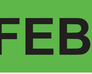 FEB- 40 x 12, PAPER, Black print on Fluoro Green Label, 800 per roll