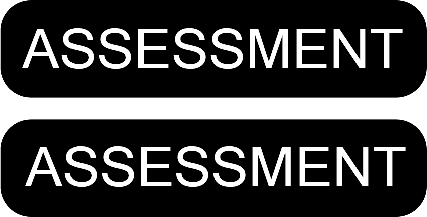 ASSESSMENT - Black on White (REVERSED) - 8 x 35mm - 1,000 Per Roll ML/