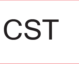 CST - 40 x 12, PAPER, Black print on White Label, 800 per roll