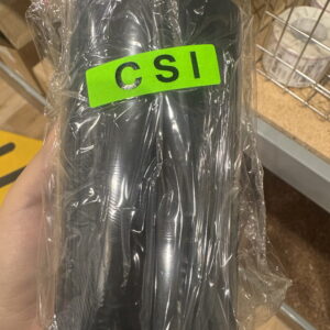 B110A/110/3C/CSI 110mm x 300metres thermal printer ribbon black wax resin CSI 25.7mm core